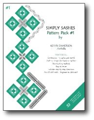 Golden Threads Simple Sashes Pattern Pack #1 – Quiltandsew.com