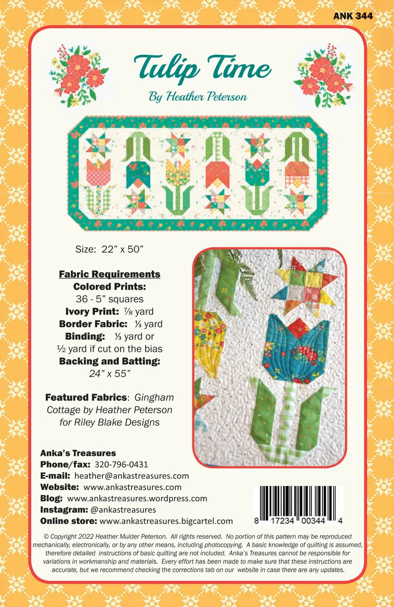 Tuilp Time Pattern By Heather Peterson