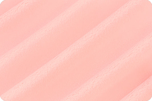 Baby Pink Solid Cuddle - sold by the 1/4 yard