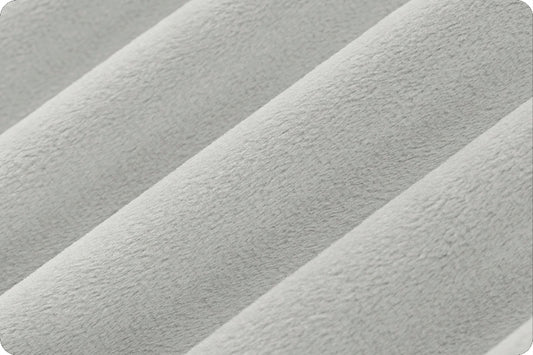 Silver Solid Cuddle - sold by the 1/4 yard