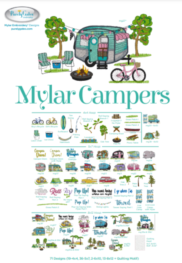 Purely Gates Mylar Campers