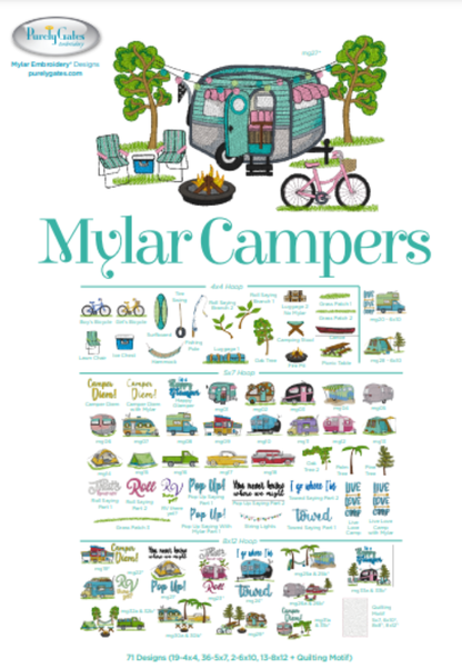 Purely Gates Mylar Campers