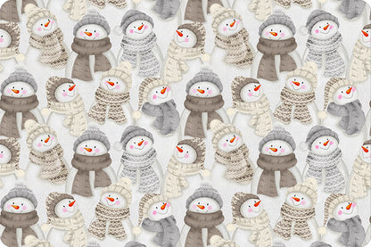 Snow Day Simply Taupe DC Cuddle – sold by ¼ yard