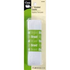 Dritz 1" Knit Elastic White