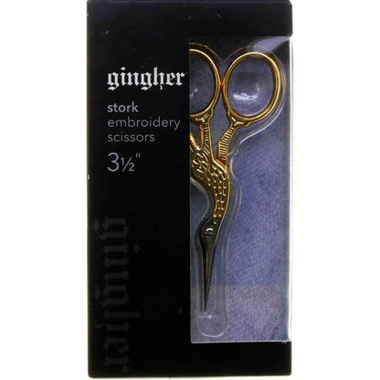 GINGHER 3.5" STORK SCISSOR