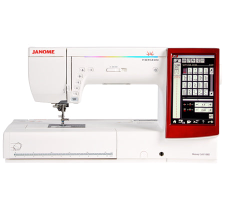 Janome Horizon Memory Craft 14000 Sewing and Embroidery Machine