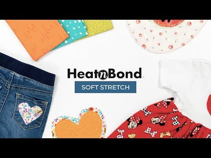 HeatnBond Soft Stretch Ultra Iron-On Adhesive Tape, 5/8 in x 10yds
