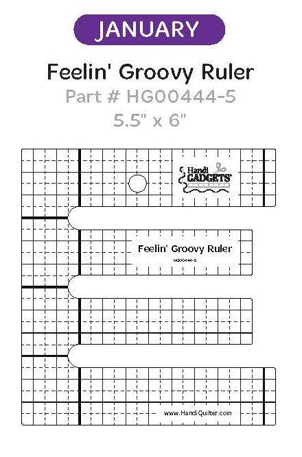 HQ Feelin' Groovy Ruler