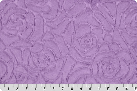 Luxe Cuddle Demi Rose Bellflower – sold by ¼ yard