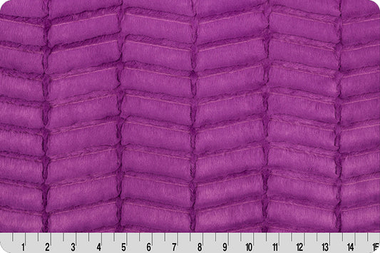 Luxe Cuddle Hide Pansy - sold by the 1/4 yard