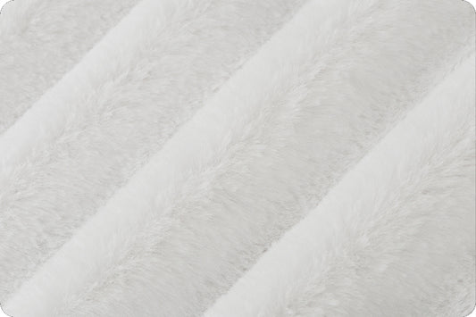 Luxe Cuddle Seal Snow  – sold by ¼ yard
