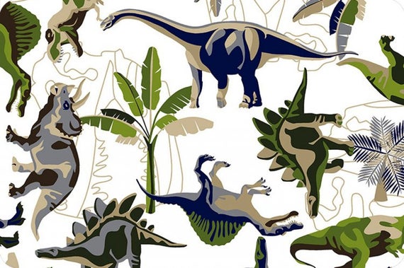 Dinosaur Lost World Cuddle – sold by ¼ yard