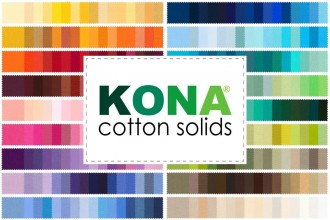 Lemon Kona Solid Cotton by Robert Kaufman - Sold By 1/4yd