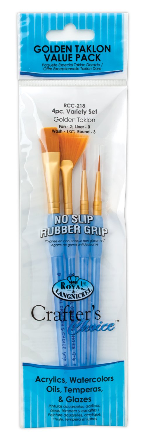 Crafters Choice Golden Taklon 4pc Value Pack