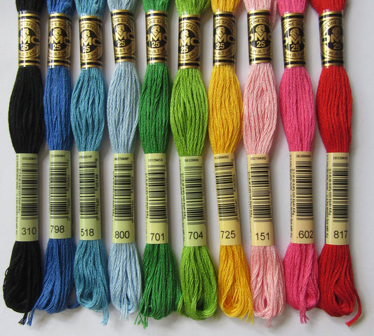 DMC Embroidery Floss 8.7yd