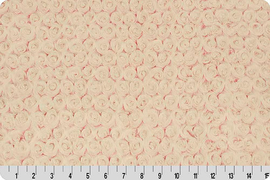 Luxe Cuddle Frosted Rose – sold by ¼ yard
