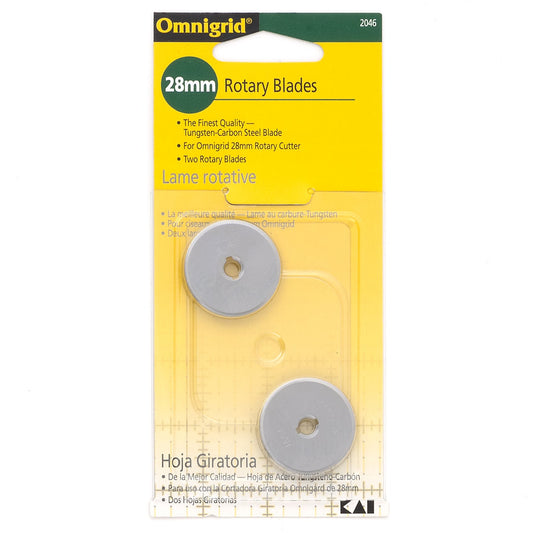 Omnigrid 28mm Rotary Blade 2pk.