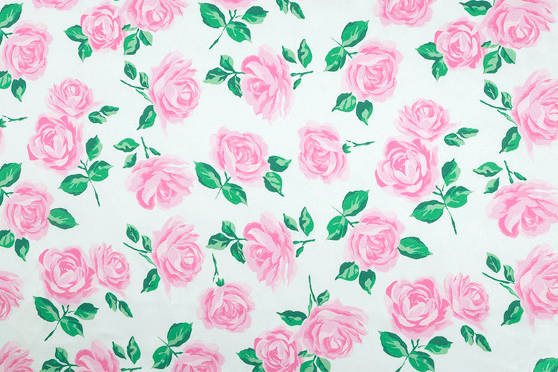 Silky Satin Rose – sold by ¼ yard